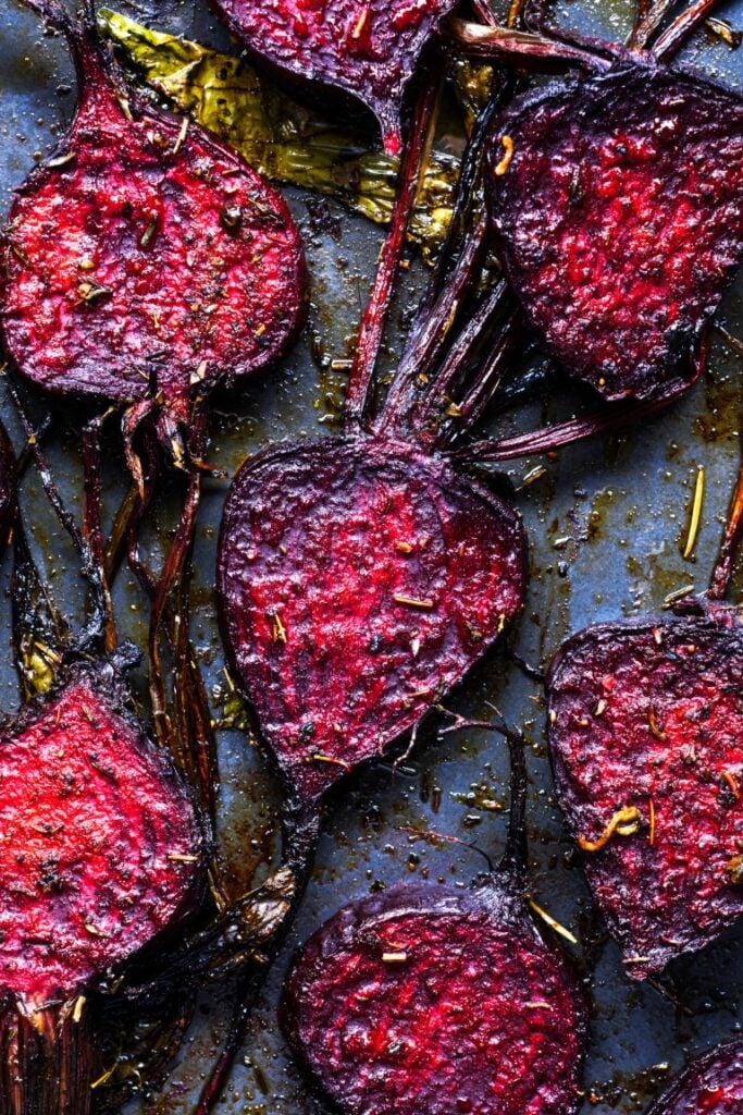 roasted beetroots
