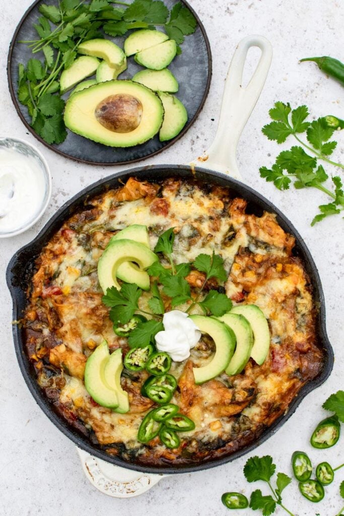  Turkey Enchilada Skillet 