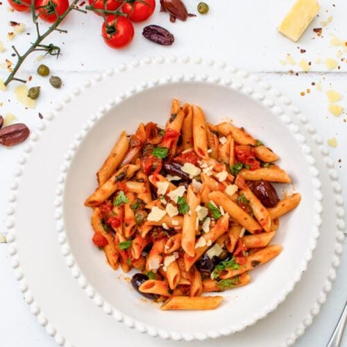 pasta puttanesca