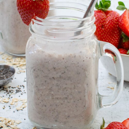 High protein fruit smoothie