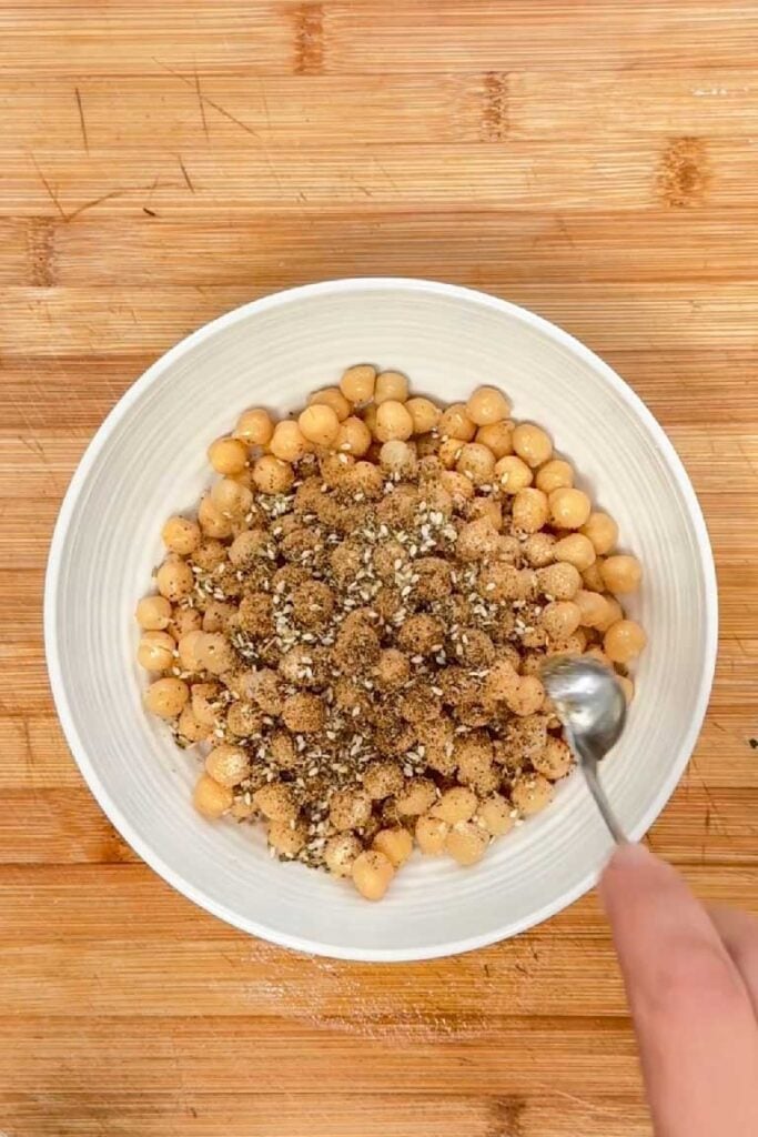 air fryer chickpeas