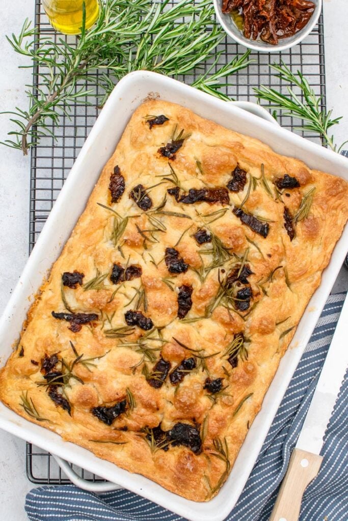 Focaccia Bread with Rosemary