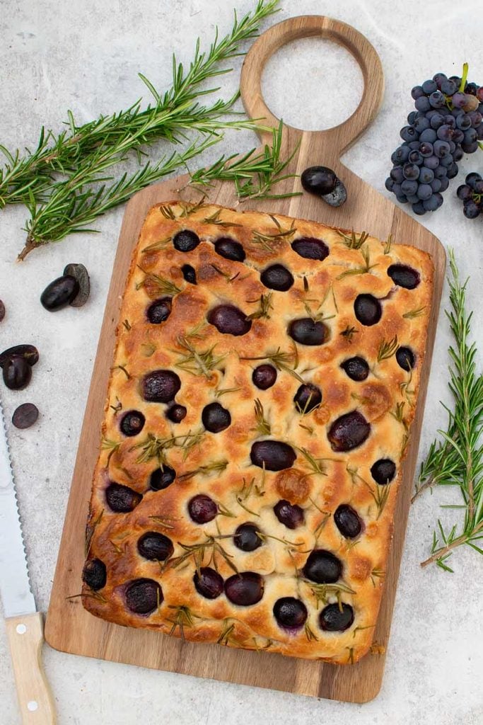 grape focaccia