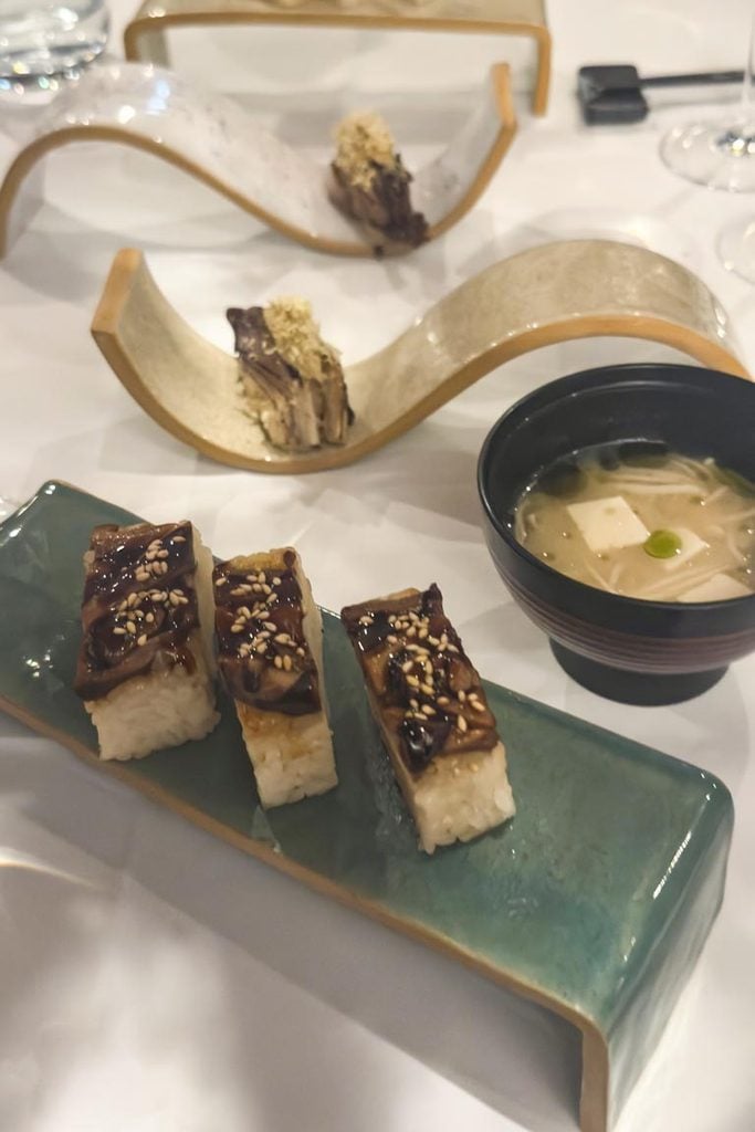 vegetarian sushi omakase