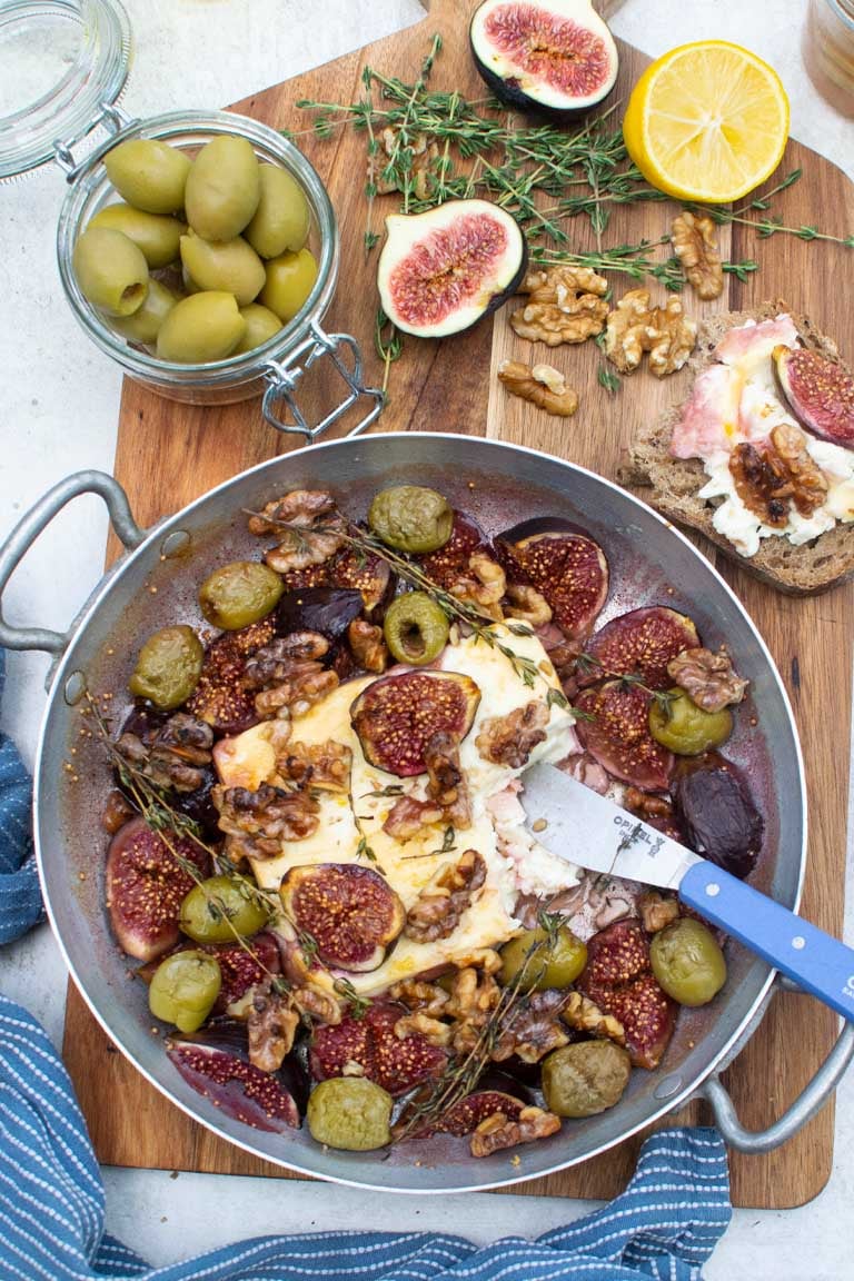 Roasted Figs and Feta with…
