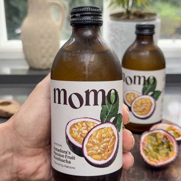 MOMO x Natoora Passion Fruit Kombucha