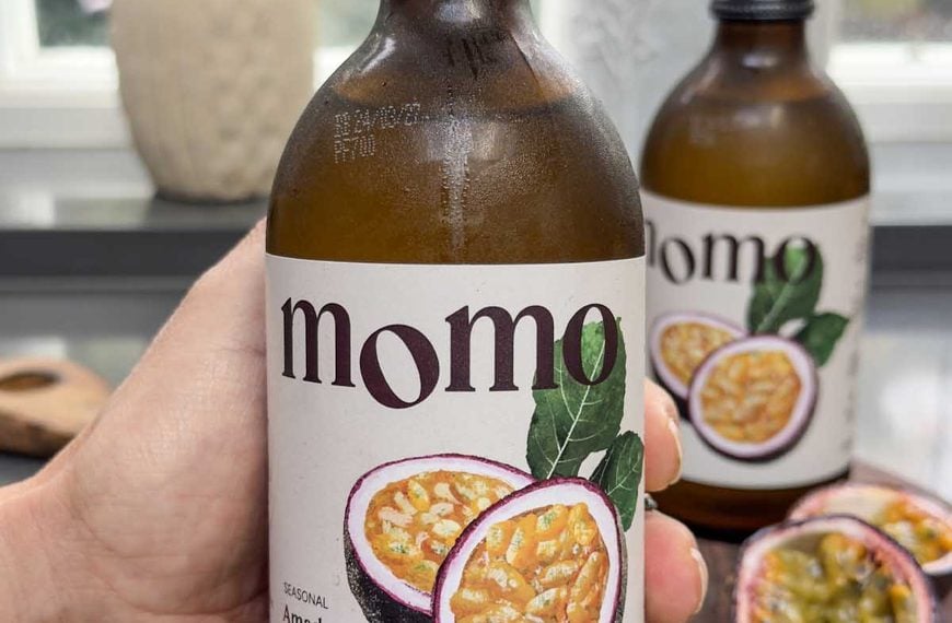 MOMO x Natoora Passion Fruit Kombucha
